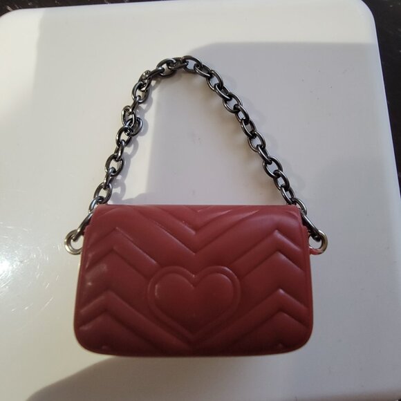 Labubu Purse Bag RED Pop Mart Labubu Doll - Picture 2 of 2